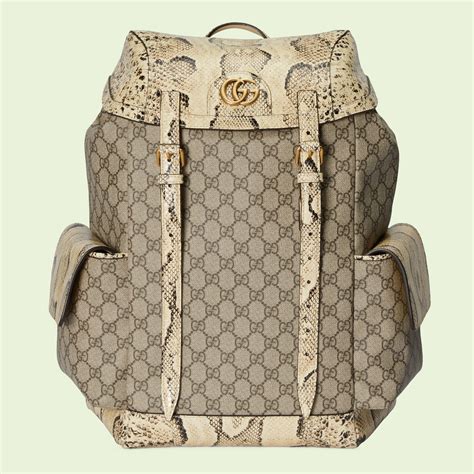 gucci backpack python|tech kick Gucci python.